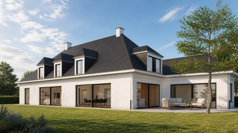 Renovatie villa in Leuven — foto 1 van 3